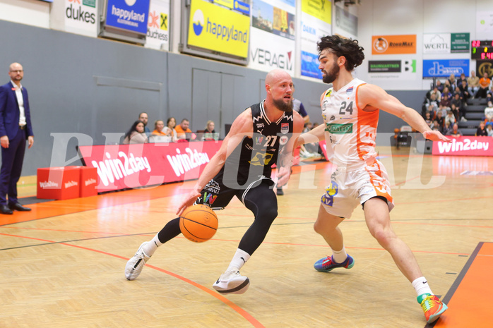 Basketball Superliga 2023/24, Grunddurchgang 17.Runde Klosterneuburg Dukes vs. Flyers Wels


