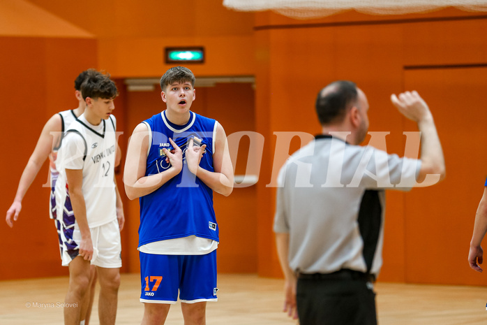 19.01.2025 Österreichischer Basketballverband 2024/25, SLMU19, SU Döbling vs. BBU Salzburg