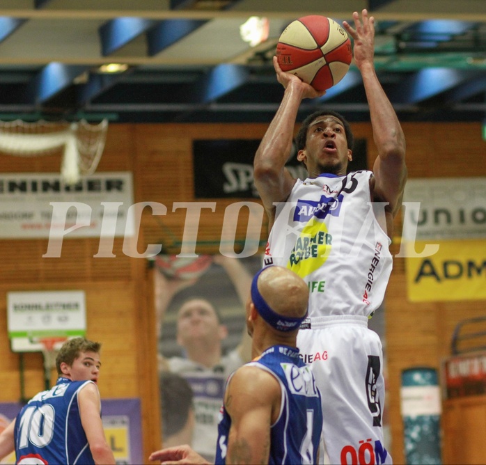 Basketball ABL 2015/16 Grunddurchgang 10.Runde Gmunden Swans vs. Kapfenberg Bulls