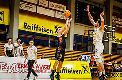 Basketball, Basketball Zweite Liga 2023/24, Grunddurchgang 3.Runde, Mattersburg Rocks, Vienna United, J. Kotala (28)