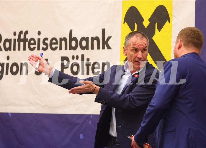 Basketball Superliga 2023/24, Playoff, Viertelfinale Spiel 2 SKN St. Pölten vs. Traiskirchen Lions