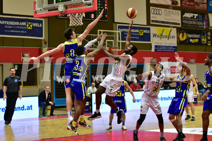 Basketball Superliga 2020/21, Grunddurchgang 14. Runde Flyers Wels vs. Graz