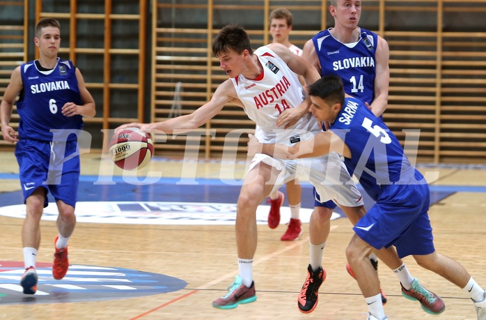 Basketball Nationalteam 2015 MU18 Team Austrria vs. Team Slovakia
