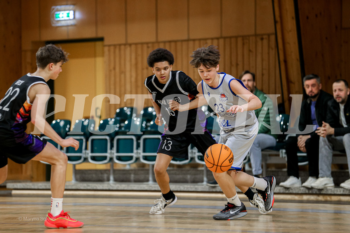 09.03.2025 Österreichischer Basketballverband 2024/25, SLMU14, STARS Basketball vs Vienna United