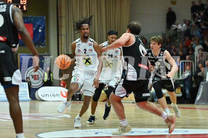 Basketball Superliga 2023/24, Grunddurchgang 10. Runde Flyers Wels, Kapfenberg,
