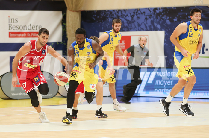 Basketball Superliga 20120/21, Grunddurchgang 3.Runde SKN St.Pölten vs. Traiskirchen Lions



