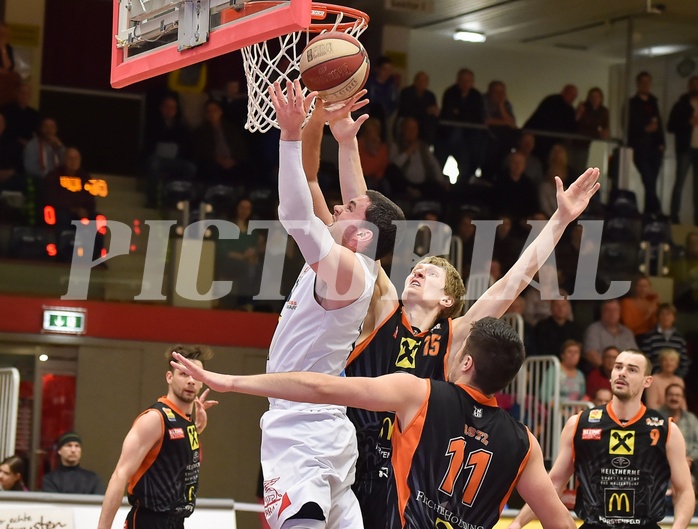 Basketball ABL 2015/16 Grunddurchgang 30.Runde WBC Wels vs F