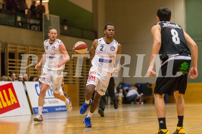 Basketball, 2.Bundesliga, Grunddurchgang 15.Runde, Mattersburg Rocks, Jennersdorf Blackbirds, Royce Woodridge (2)