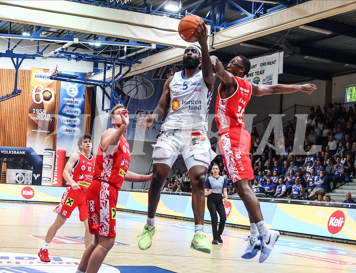 Basketball Superliga 2024/25, Playoffs, Halbfinale Spiel 3 Oberwart Gunners vs. Traiskirchen Lions