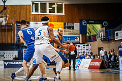 Basketball, bet-at-home Basketball Superliga 2021/22, Grunddurchgang Runde 14, Oberwart Gunners, Vienna D.C. Timberwolves, 