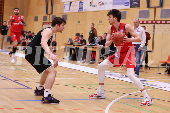 Basketball Zweite Liga 2022/23, Grunddurchgang 14.Runde Mistelbach Mustangs vs. Deutsch Wagram


