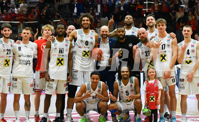 Win2Day Basketball Superliga 2022/23, Playoff,
Viertelfinale Spiel 5, Flyers Wels vs SKN St. Pölten