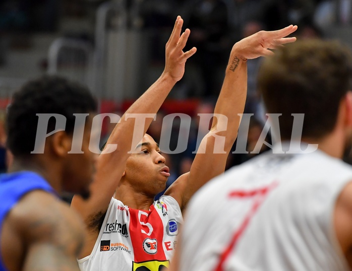 Basketball ABL 2017/18 Grunddurchgang 30. Runde Flyers Wels vs Oberwart Gunners