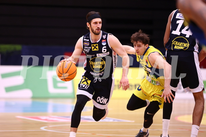 28.03.2025, Graz, Raiffeisen Sportpark Graz, Basketball Superliga 2024/25, 7. Platzierungsrunde, UBSC Graz - Gmunden Swans