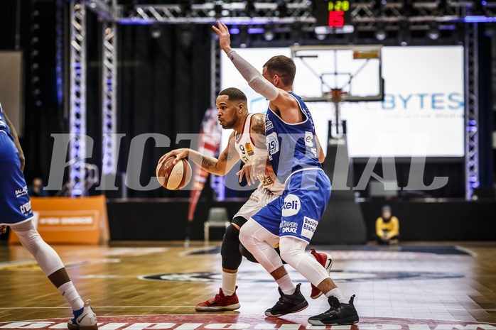 Basketball, ABL 2018/19, Grunddurchgang 30.Runde, BC Vienna, Oberwart Gunners, Jason Detrick (19)