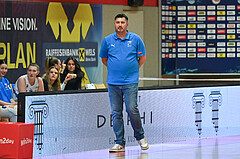 Basketball Superliga 2024/25, Grunddurchgang 8.Runde, DBB Wels vs Vienna Timberwolves,

