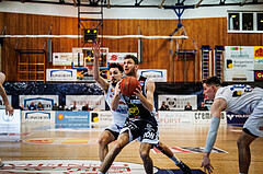 Basketball, Basketball Austria Cup 2022/23, Halbfinale 1, Oberwart Gunners, Gmunden Swans, #Lukas Schartmüller (11)
