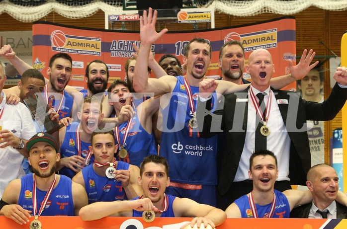 Basketball ABL 2018/19, Playoff HF Spiel 3 Gmunden Swans vs. Kapfenberg Bulls


