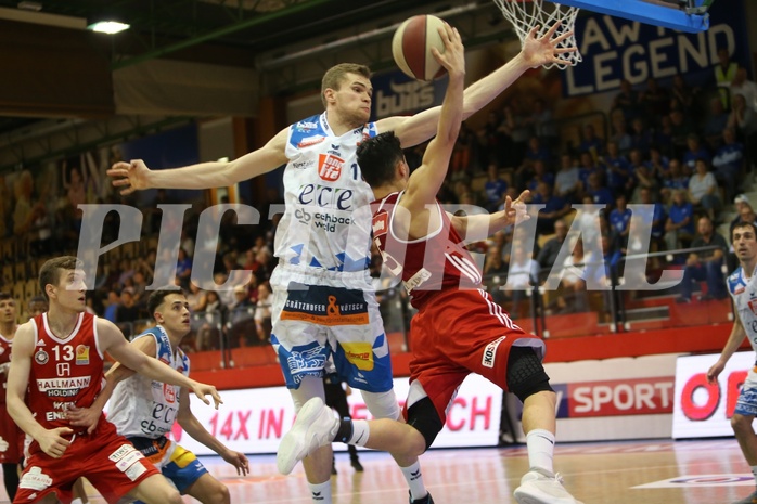 Basketball ABL 2017/18, Playoff HF Spiel 2 Kapfenberg Bulls vs. BC Vienna


