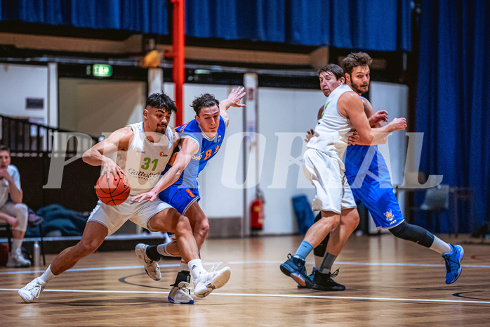 Basketball 2.Bundesliga 2021/22, Grunddurchgang 10.Runde Basket Flames vs. BBU Salzburg
