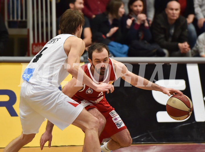 Basketball ABL 2015/16 Grunddurchgang 21.Runde WBC Wels vs BC Vienna