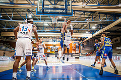 Basketball, bet-at-home Basketball Superliga 2020/21, Grunddurchgang, 12. Runde, Oberwart Gunners, UBSC Graz, Nigel Pruitt (11)