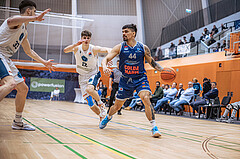 Basketball, Win2Day Superliga 2022/23, 7. Qualifikationsrunde, Vienna Timberwolves, BBC Nord Dragonz, Fabio Söhnel (44)
