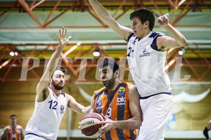 Basketball, ABL 2018/19, CUP Achtelfinale, BBC Nord Dragonz, Klosterneuburg Dukes, Edin Bavcic (13)