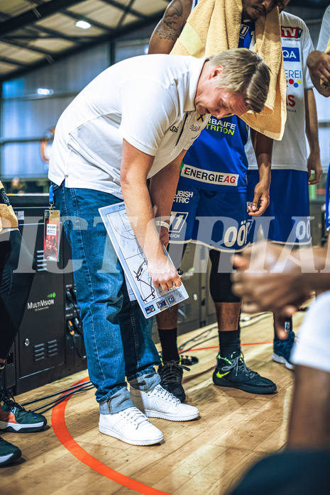 Basketball Basketball Superliga 2021/22, Grunddurchgang 2.Runde D.C. Timberwolves vs. Gmunden Swans