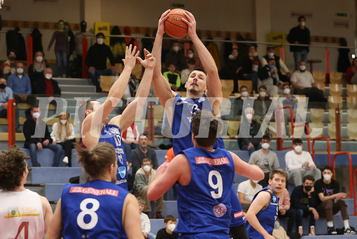 Basketball Superliaga 2021/22, Grunddurchgang 16.Runde Traiskirchen Lions vs. D.C. Timberwolves