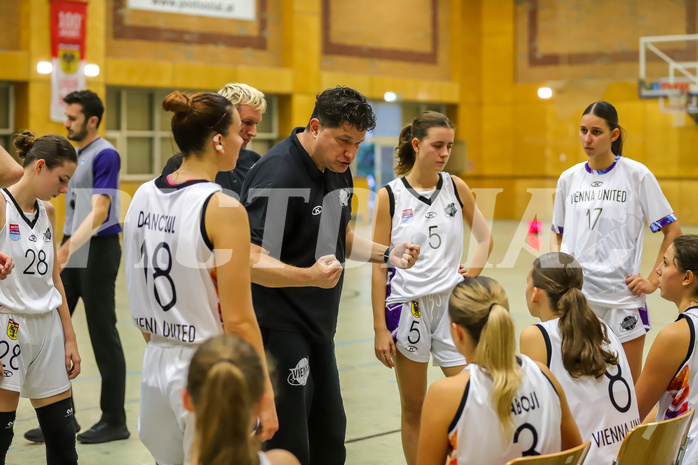 Basketball Damen Superliga 2024/25, Grunddurchgang 4.Runde Vienna United vs. UBSC Graz


