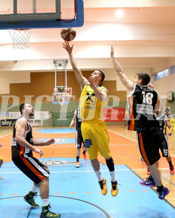 Basketball ABL 2015/16, Grunddurchgang 30.Runde UBSC Graz vs. BK Dukes Klosterneuburg