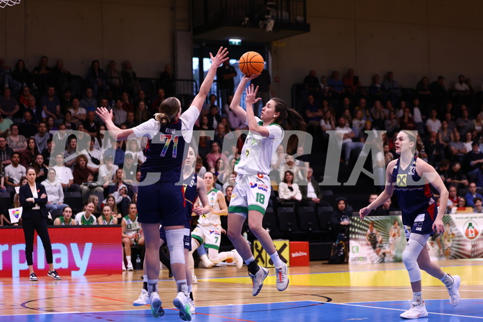 01.04.2024, Graz, Raiffeisen Sportpark, Basketball Damen Superliga 2023/24, Finale, Spiel 2, UBI Holding Graz - SKN St. Pölten Frauen ,  