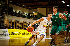 Basketball, Basketball Zweite Liga 2022/23, Grunddurchgang 12.Runde, Mattersburg Rocks, KOS Celovec, Petar Zivkovic (8)