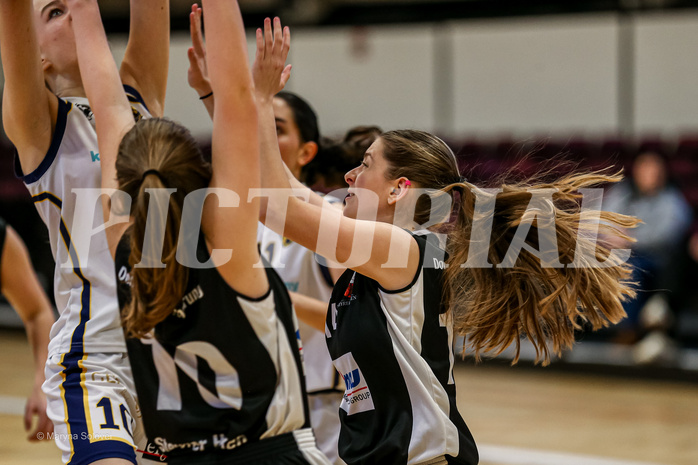 25.01.2025 Österreichischer Basketballverband 2024/25, SLWU16 WAT 3 Capricorns vs DBK Steyrer Witch Cadets