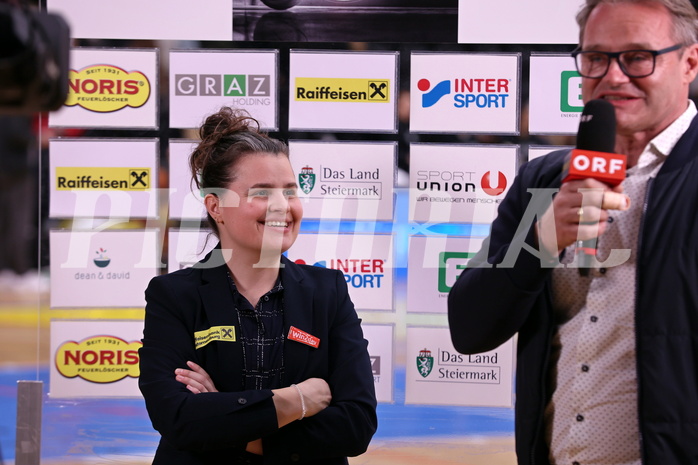 05.04.2025, Graz, Raiffeisen Sportpark, Basketball Damen Superliga 2024/25, Finale Spiel 1, UBI Graz vs. Klosterneuburg Duchess,  