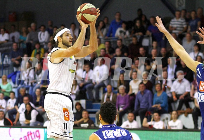 Basketball ABL 2015/16 Grunddurchgang 7.Runde Güssing Knights vs Kapfenberg Bulls