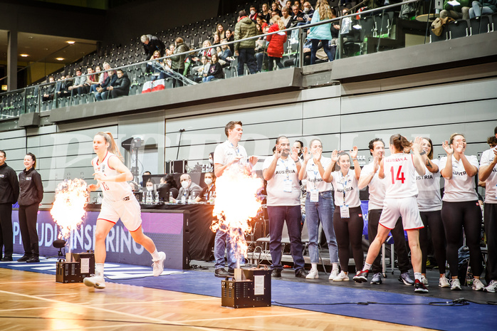 Basketball, FIBA Women´s Eurobasket Qualifiers 2023, , Österreich, Montenegro, Sill Simone (13)