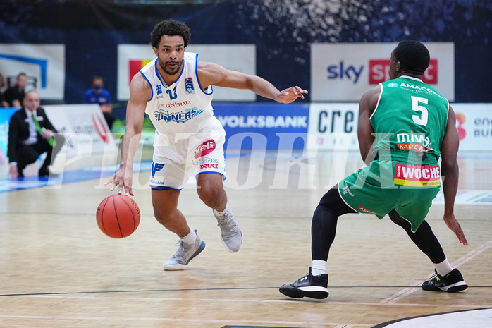 Basketball Superliga 2021/22, 2. Platzierungsrunde, Oberwart vs. Kapfenberg 


