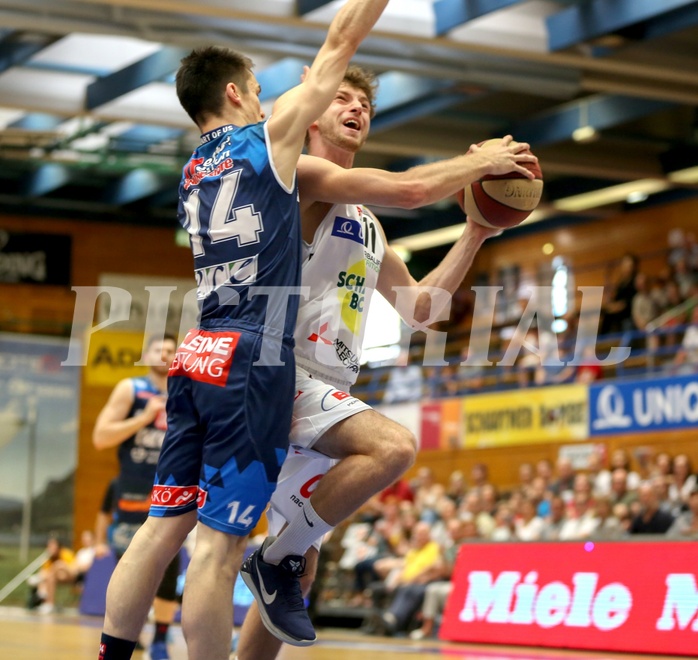 Basketball ABL 2017/18, Grunddurchgang 35.Runde Gmunden Swans vs. Kapfenberg Bulls