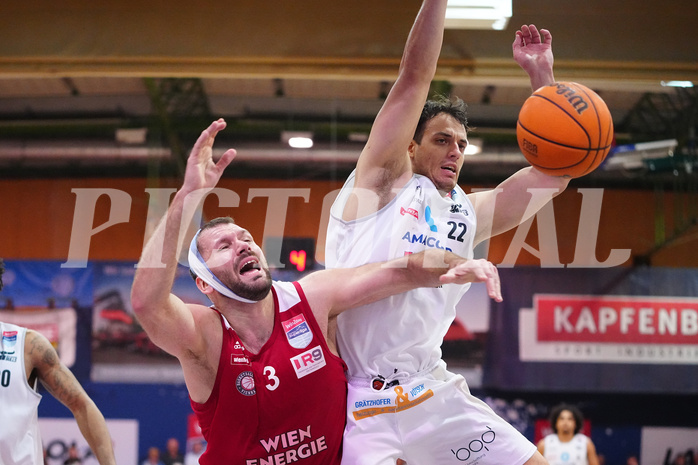 Win2day Basketball Superliga 2023/24, 5. Qualifizierungsrunde, Kapfenberg vs. BC Vienna


