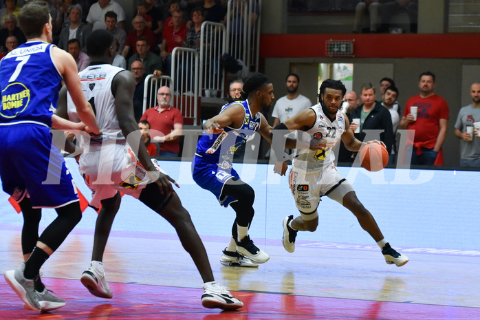 Basketball Superliga 2021/22, Viertelfinale Spiel 4, Flyers Wels vs Swans Gmunden