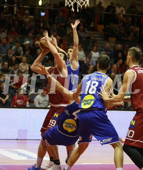 Basketball ABL 2017/18, Grunddurchgang 16.Runde Traiskirchen Lions vs. Gmunden Swans


