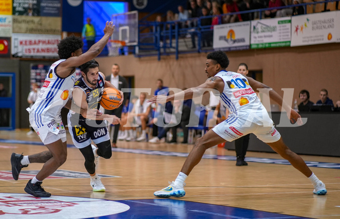 Basketball Superliga 2024/25, Grunddurchgang 10.Runde Oberwart Gunners vs. Gmunden Swans
