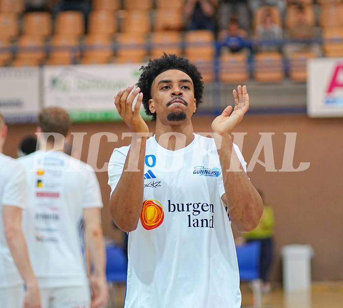 Basketball Superliga 2024/25, Playoffs, Viertelfinale Spiel 1 Oberwart Gunners vs. Kapfenberg Bulls



