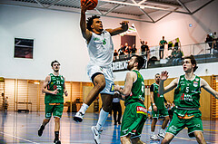 Basketball, Basketball Zweite Liga 2024/25, Grunddurchgang 11.Runde, UDW Alligators, Future Team Steiermark, Steven Kaltenbrunner (8)