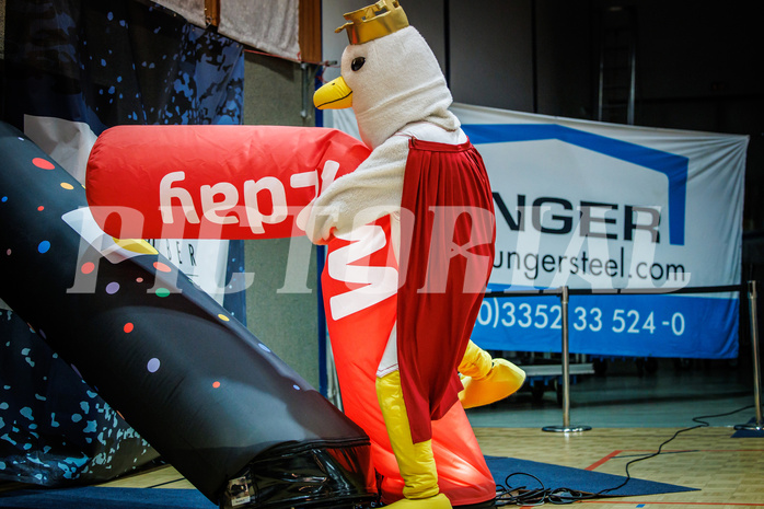 Basketball, Basketball Austria Cup 2022/23, Herren Finale, Gmunden Swans, UBSC Graz, #mascot