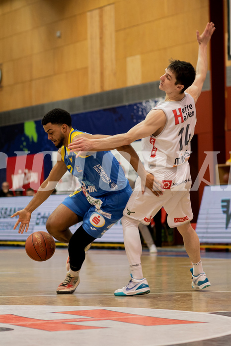 Basketball, Basketball Superliga 2022/23, Grunddurchgang Runde 18, Kapfenberg Bulls, SKN St. P