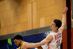 Basketball, Basketball Superliga 2022/23, Grunddurchgang Runde 18, Kapfenberg Bulls, SKN St. P