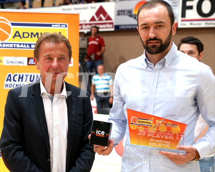 Basketball, ABL 2016/17 Playoff Finale Spiel 5 Oberwart Gunners vs Kapfenberg Bulls